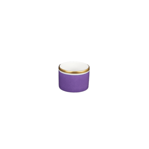 Pot 0,1l Colour lilas avec bord doré