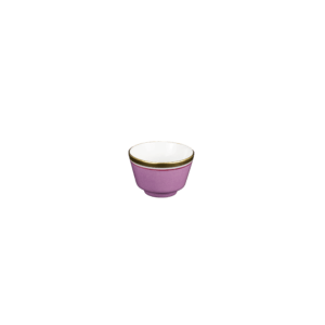Bowl 0,06 l Colour violet avec bord doré
